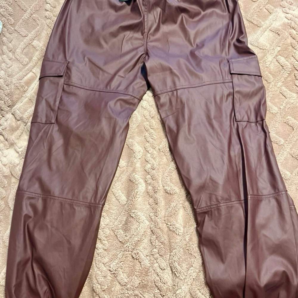 *NEW* Burgundy Cargo Pants
